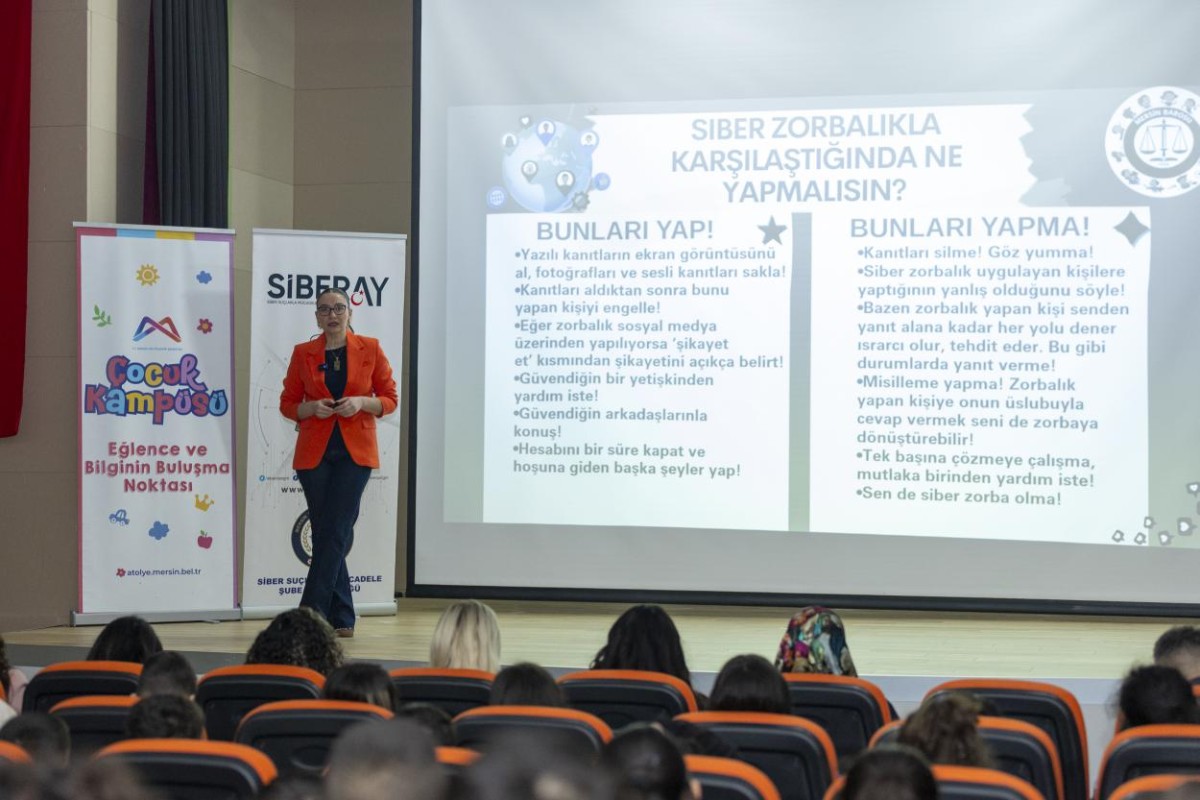 Mersin Büyükşehir’den Miniklere Siber Güvenlik Dersi